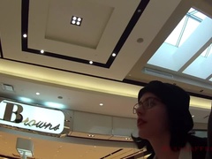 Public Cum Walk at the Mall!