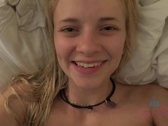 cute babe Riley Star POV sex clip