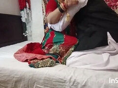 Wedding Night Hardcore Fuck with Desi Bhabhi - Clear Voice & Big Ass Action