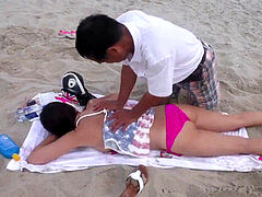 Amateur, Beach, Japanese, Outdoor, Voyeur