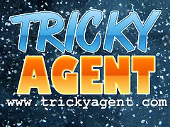 Tricky agent - haunting a wish, a girl gets pounded by an agent!