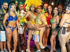Анальный секс, Большой член, Бразильянки, Группа, Межрасовый секс, Оргии, Вечеринка, Жесткий секс