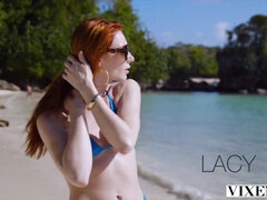 young slut gorgeous redheads seduce bartender while on vacation