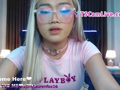 Asian, Blonde, Hd, Ladyboy, Solo, Teen, Toys, Webcam