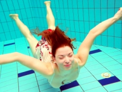 Hot underwater 18-19 y.o. Marketa