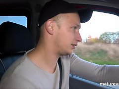 Leie, Blondine, Auto, Pummelig, Gruppensex, Hardcore, Reif, Party