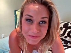 Kennedy Leigh giving oral and getting slammed during hot massage