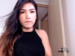 Amateur, Gros cul, Jeunes transsexuelles thaïlandaises, Masturbation, Transsexuelle, Solo, Nénés