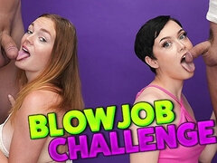 Brunette, Contest, Group, Handjob, Hd, Redhead, Short hair, Sucking