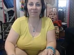 Amateur, Ass, Brunette, Fat, French, Masturbation, Toys, Webcam