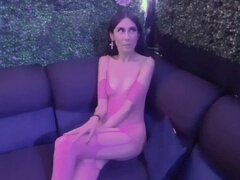 Nancy Carmona, a Cute Skinny Brazilian, Takes a Massive Dick on the Couch