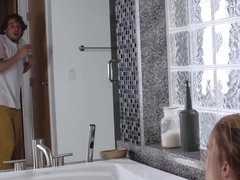 Kristen Scott have sex in & around the bathtub with bff's bro