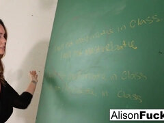 Schoolgirl Alison Tyler has detention! - Alison tyler