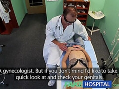 FakeHospital Doctors oral massage gives skinny blonde her first orgasm in y