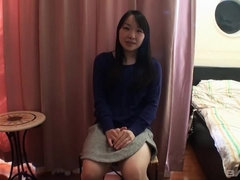 Shy Asian blossoms when she mounts cock for climax and creampie