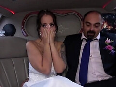 Big tits, Bride, Car, Dick, Pov, Stockings, Sucking, Wife