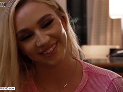 Blonde bombshell Kendra Sunderland is the hottest interracial babe in town tonight