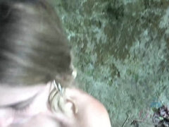 Amateur, Facial, Flashing, Orgasm, Pov, Public, Smoking, Wet