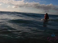 Amateur, Plage, Bikini, Petite amie, De plein air, Pov, Chatte, Nénés