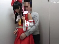 Japanese Cosplay Reimu Hakurei Touhou